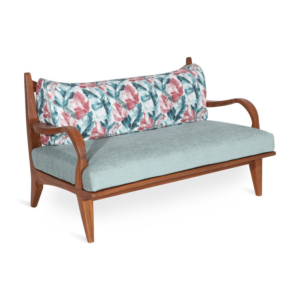 Araal - Two Seater Teak Sofa 4 by Alankaram