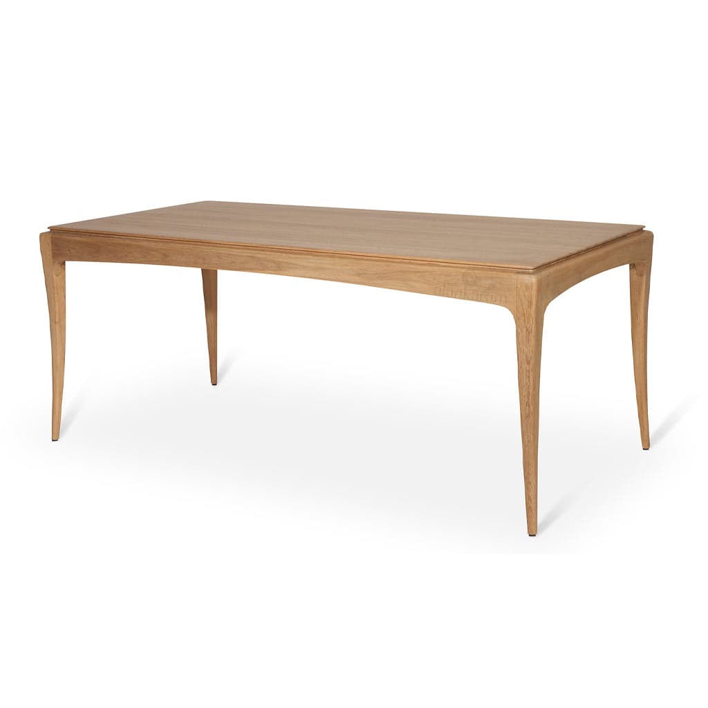 Corbat - Six Seater Ash/Oak/Beech Dining Table by Alankaram