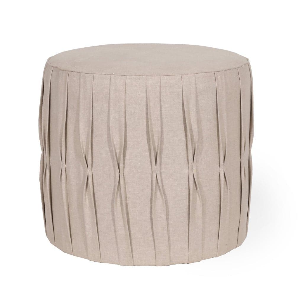 Pouffe - Round Ottoman 4 by Alankaram
