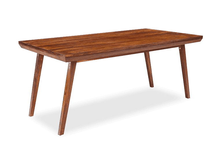 Solid Wood Buck Dining Table by Saraf Furniture