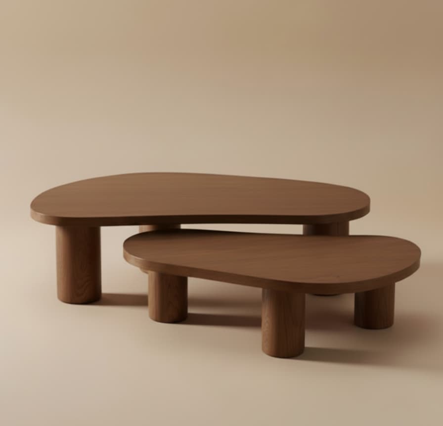 Olen Coffee Table (Natural Teak) by The Inside project