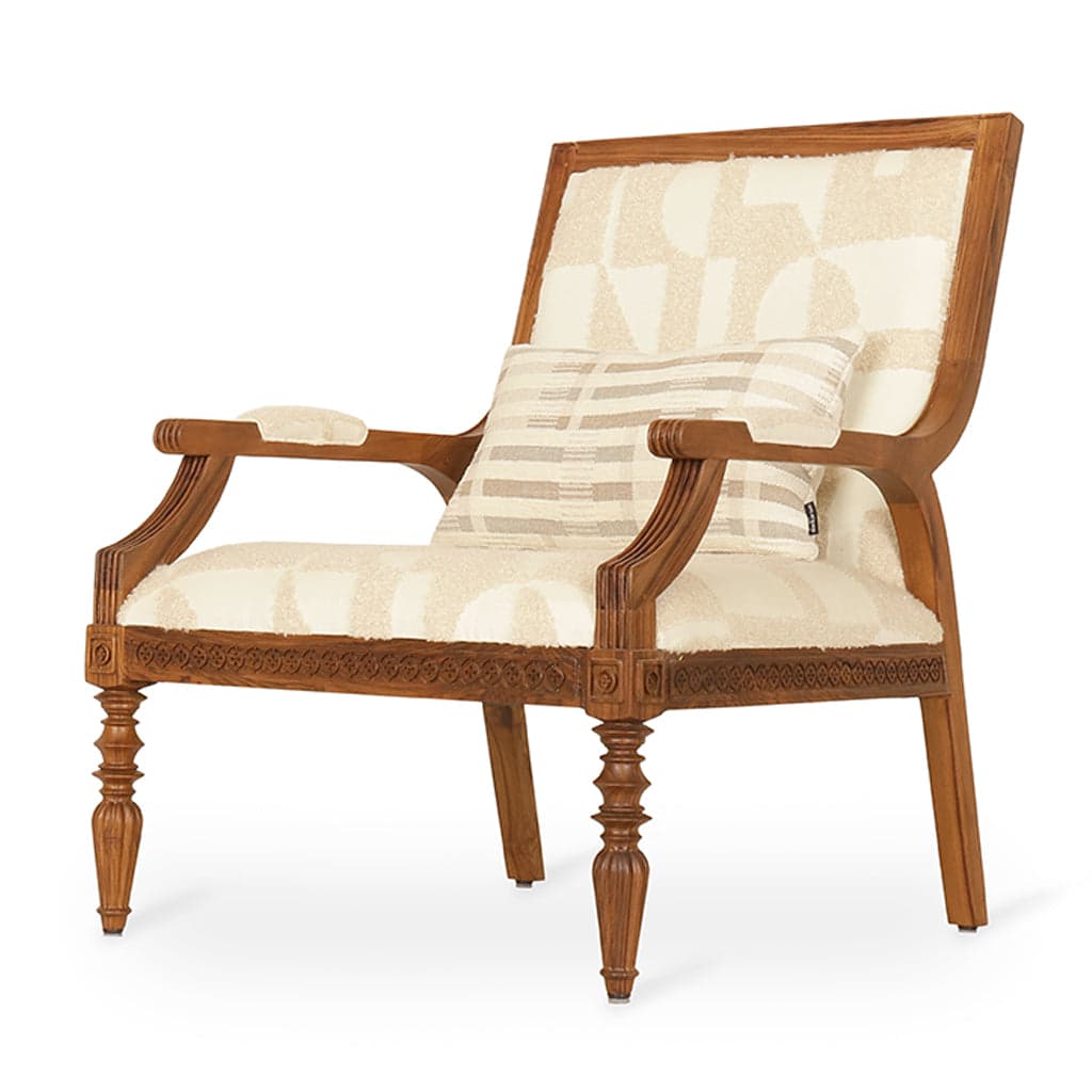 Masani - Teak Lounge Chair by Alankaram