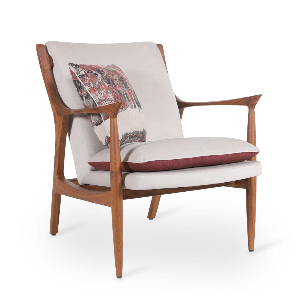 Craff - Teak Lounge Chair 3 by Alankaram