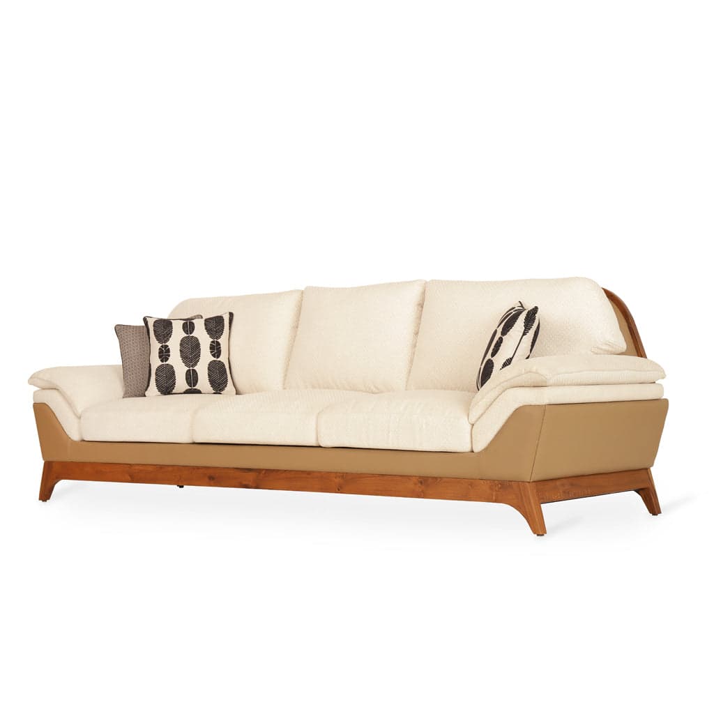 Doppio - Three Seater Teak by Alankaram