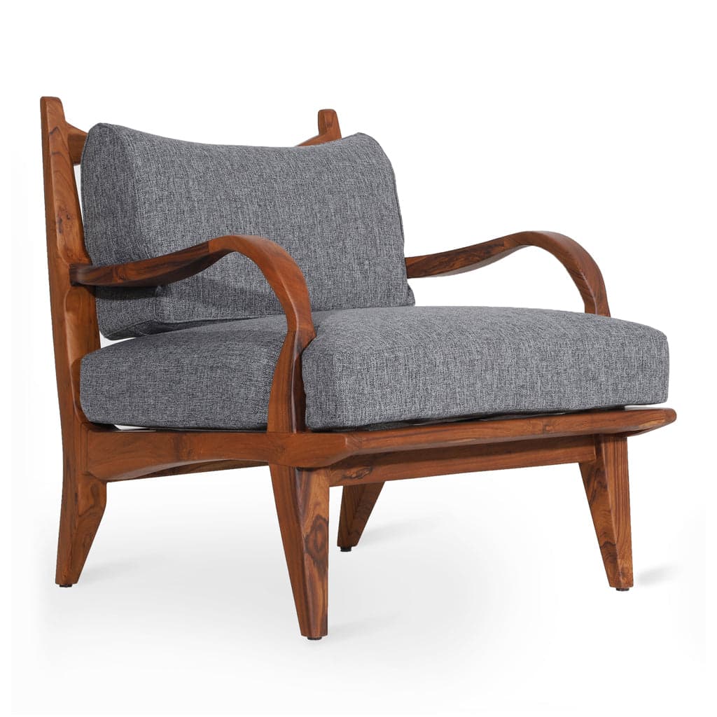 Araal - Teak Lounge Chair by Alankaram