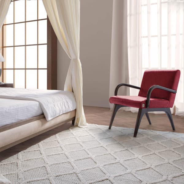 The Bombay House Fabric Armchair by Gulmohar Lane