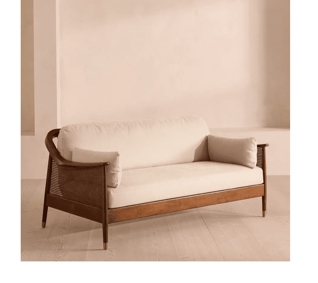 The Eros Three Seater (Natural Teak) by The Inside project