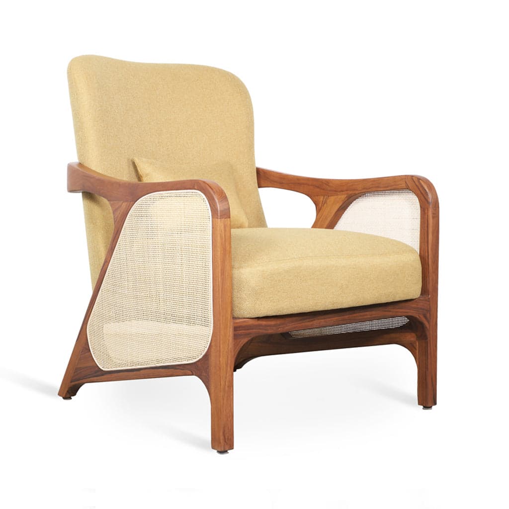 Egri - Teak Lounge Chair 3 by Alankaram
