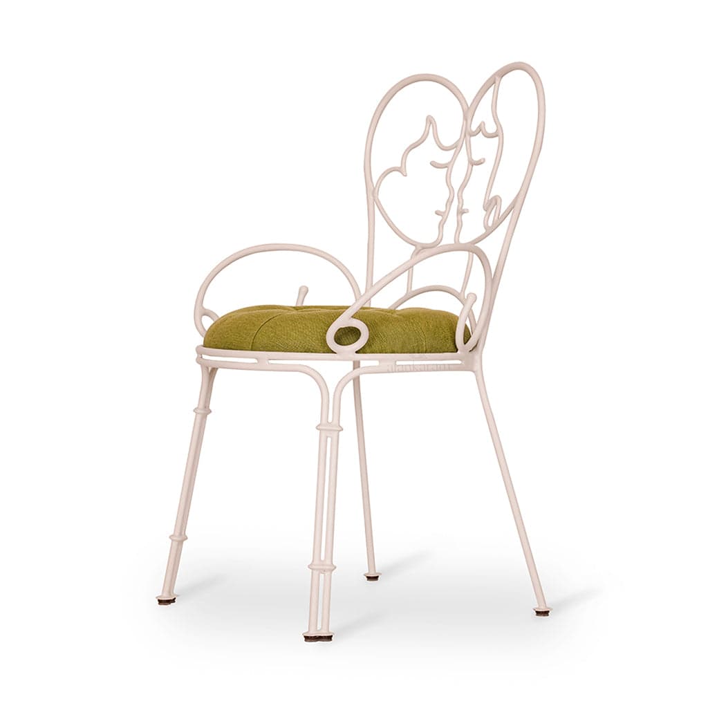Kovina - Metal Dining Chair by Alankaram
