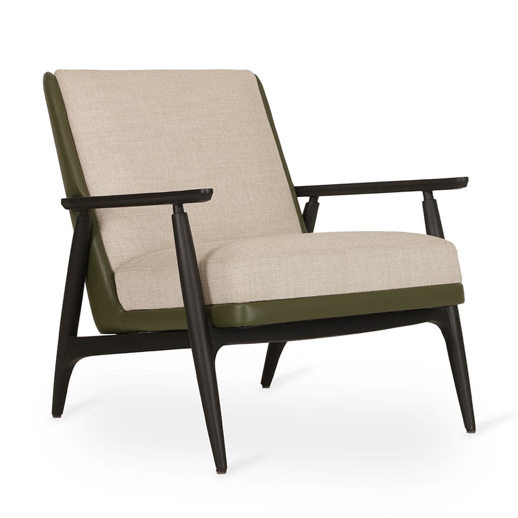 Aronui - Ash/Oak/Beech Lounge Chair, Stained by Alankaram