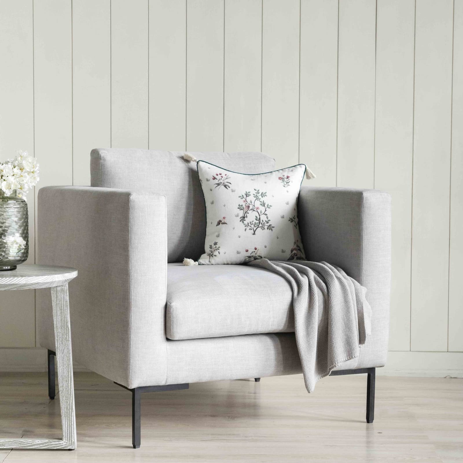L.A. Leather Armchair by Gulmohar Lane