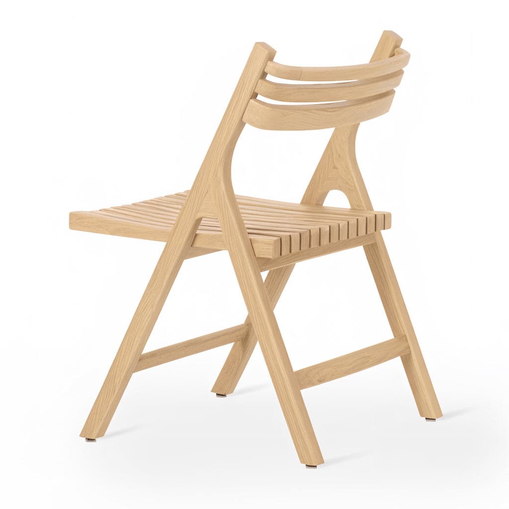 Plygu - Ash/Oak/Beech Dining Chair, Fixed by Alankaram