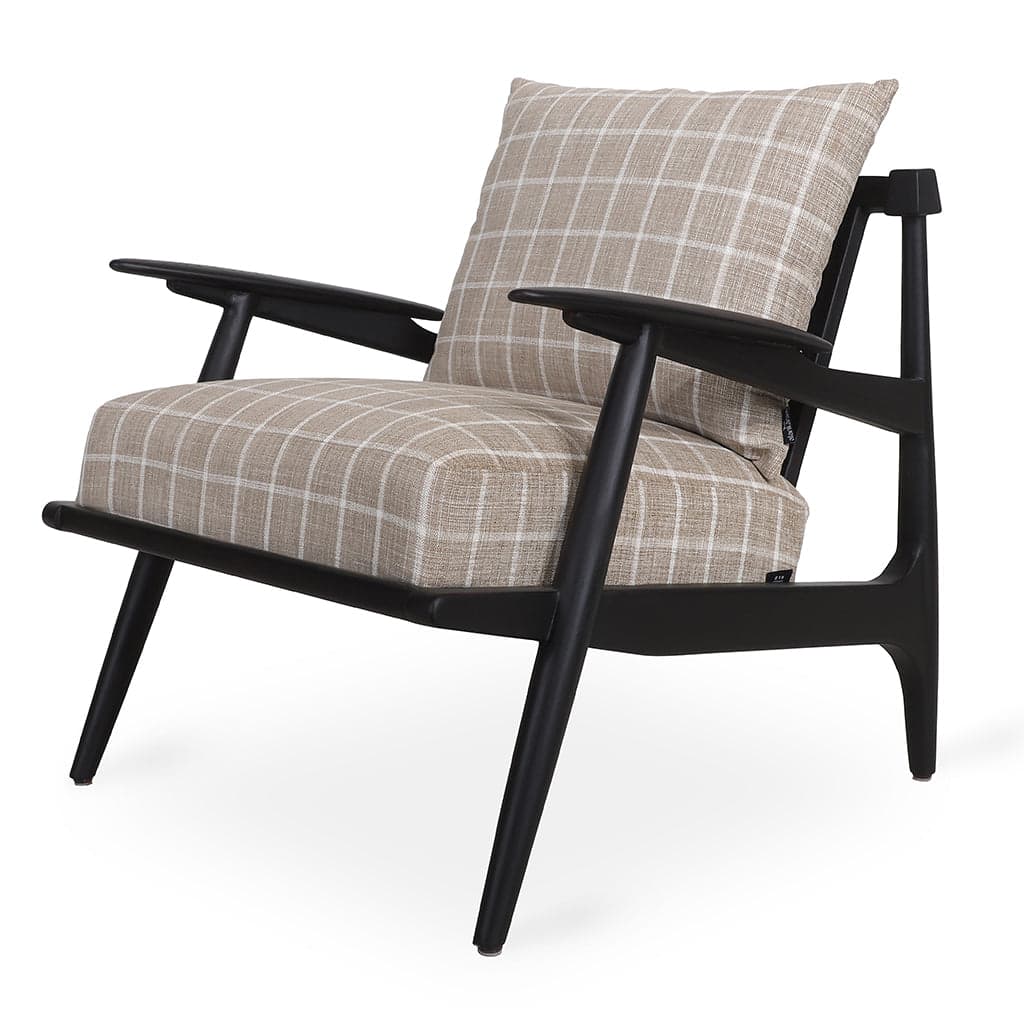 Obalo - Ash/Oak/Beech Lounge Chair, Stained by Alankaram