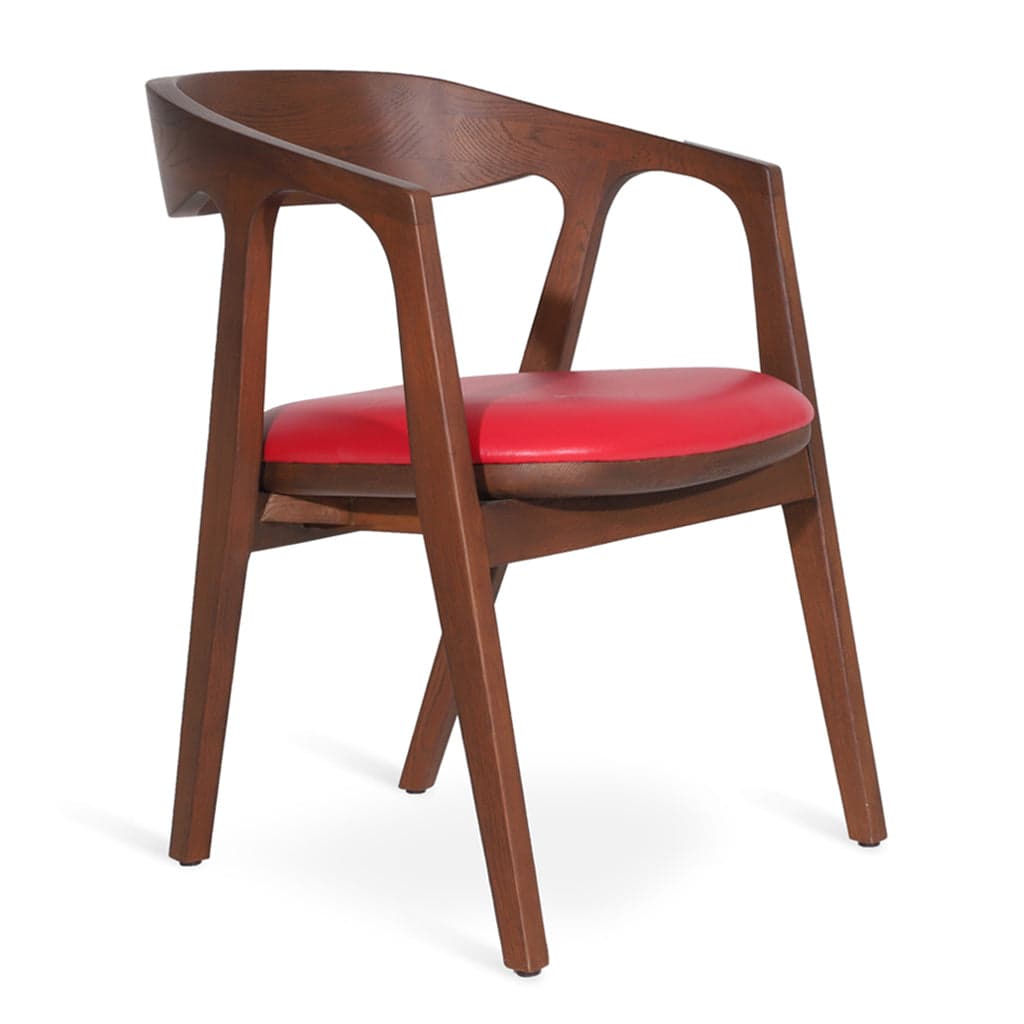 Ince - Ash/Oak/Beech Dining Chair, Stained 2 by Alankaram