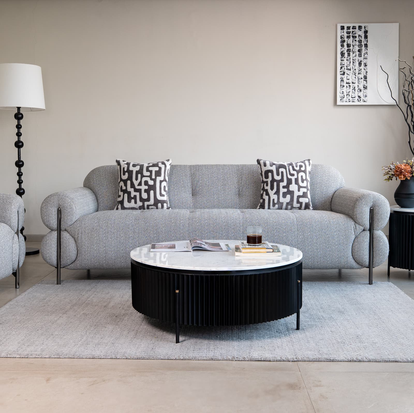 Aurum 2 Seater Sofa by Bay Window