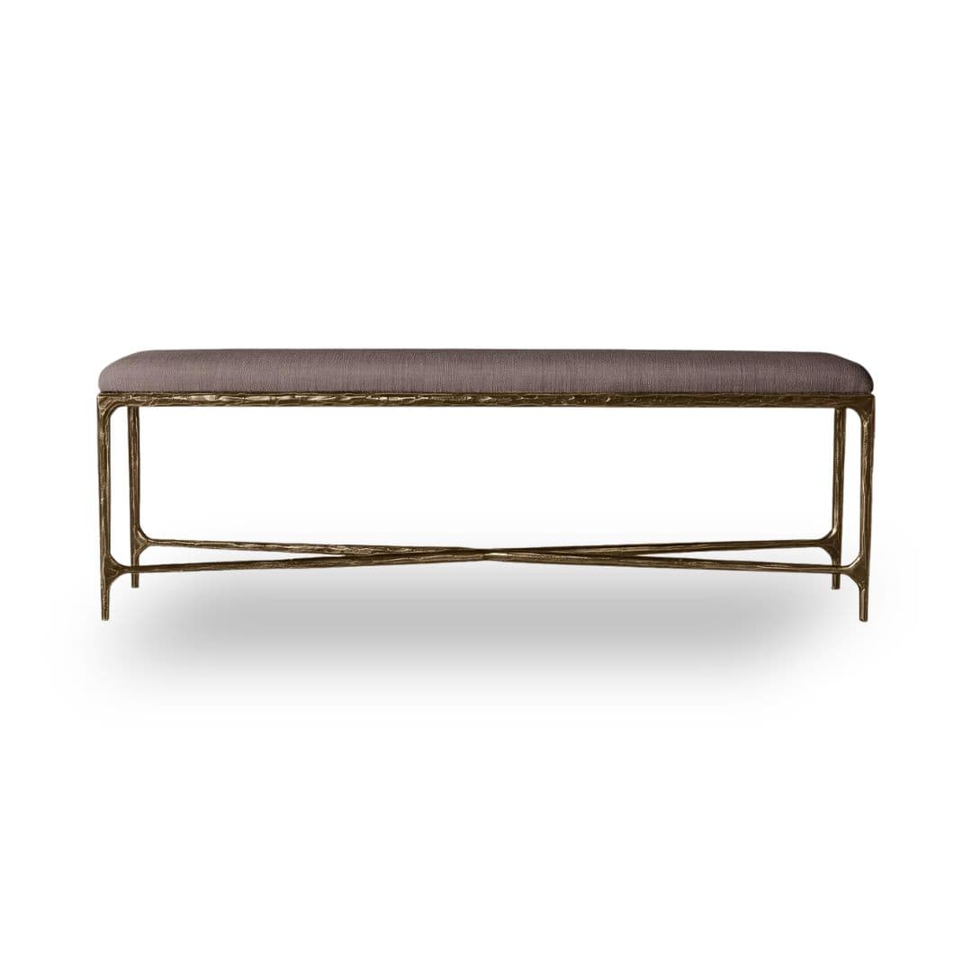 Venus Long Bench - Forged Bronze by The Inside project