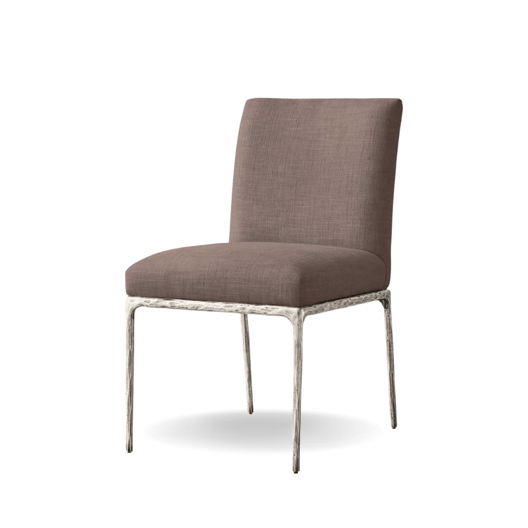 Lucas Dining Chair - Forged Pewter by The Inside project
