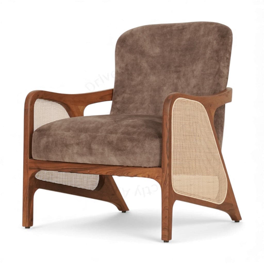Egri - Teak Lounge Chair by Alankaram