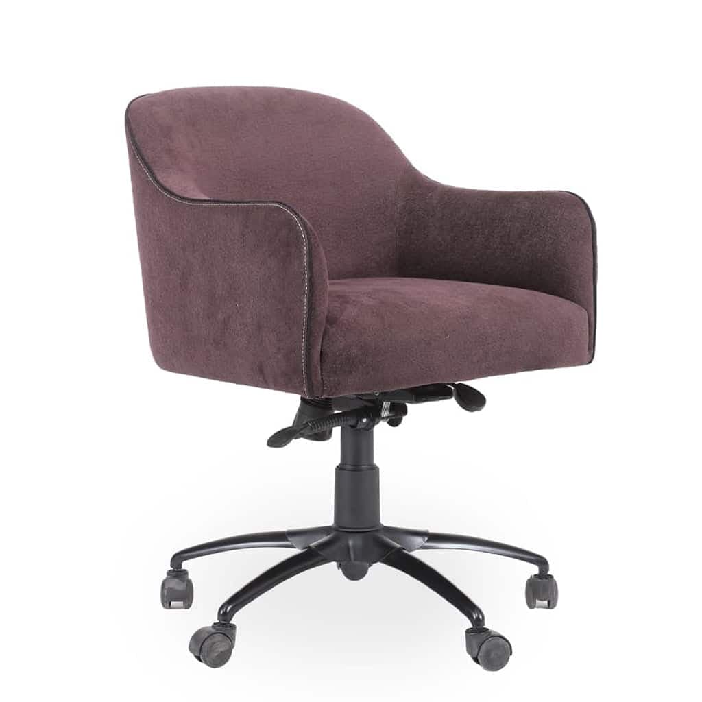 Aavaha - Metal Dining Chair, Castor Base with Swivel 2 by Alankaram