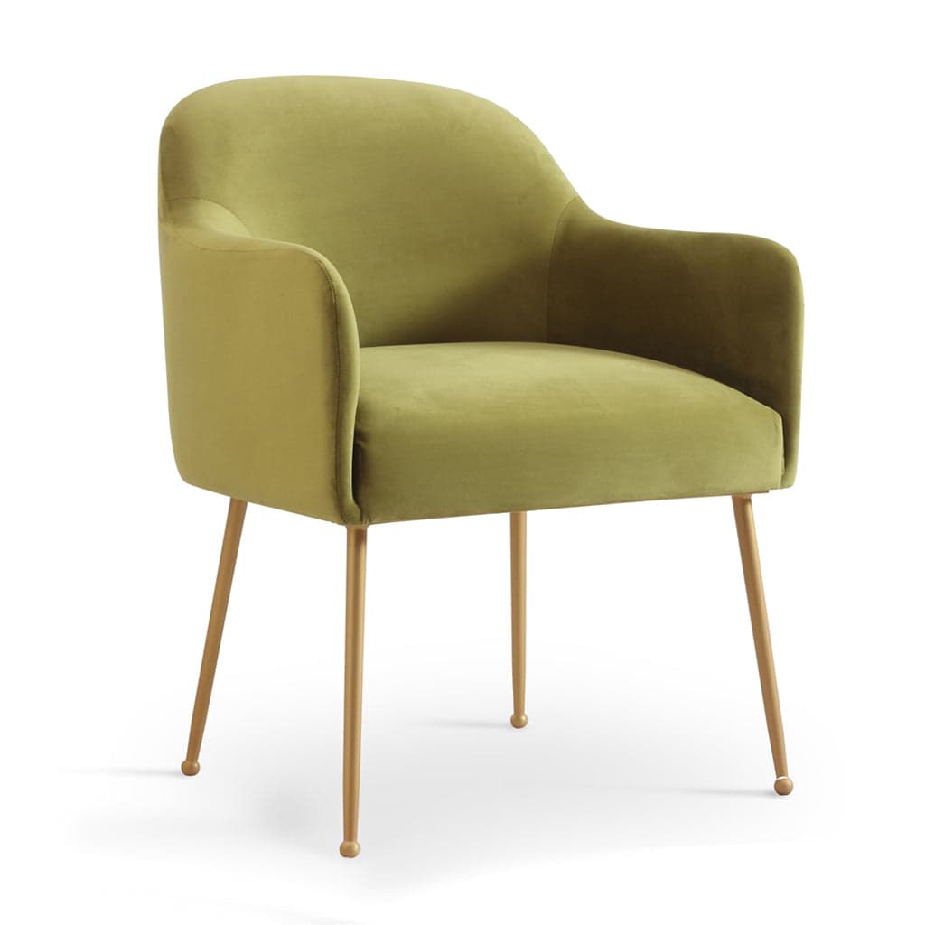 Aavaha - Metal Legs Dining Chair 2 by Alankaram