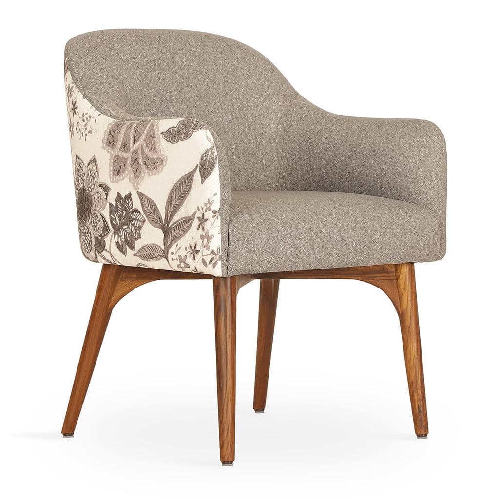 Aavaha - Teak Legs Dining Chair 2 by Alankaram