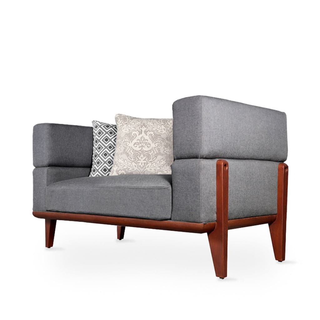 Lua - Teak Club/Sofa chair, Stained by Alankaram