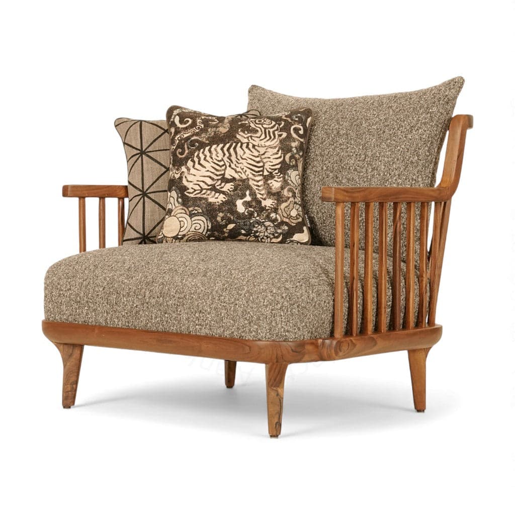 Lega - Teak Lounge Chair by Alankaram