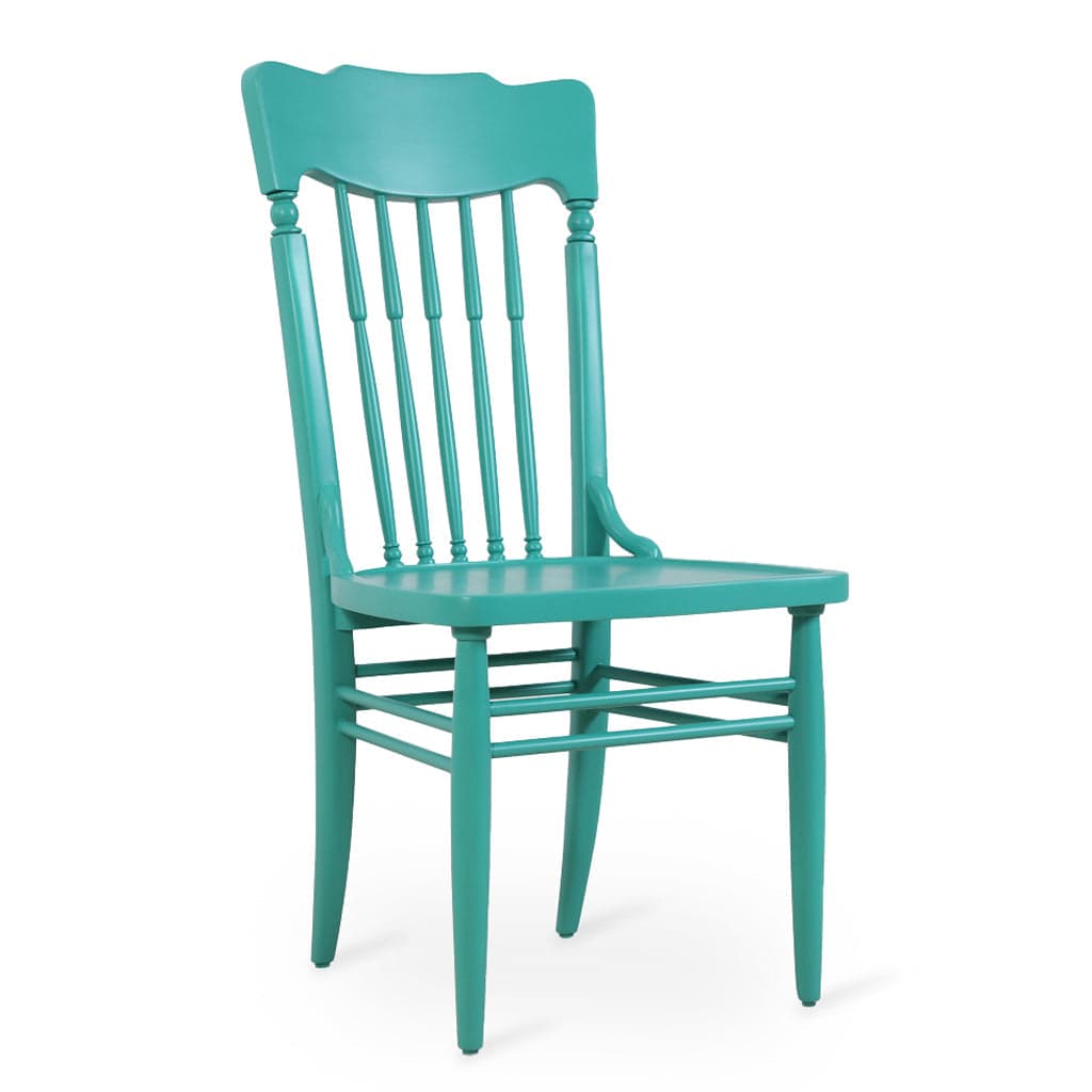 Jadi - Ash/Oak/Beech Dining Chair, Wooden Seat, PU 2 by Alankaram