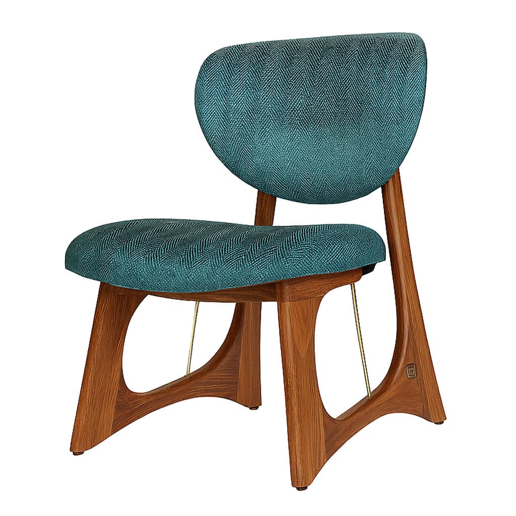 Kivrik - Ash/Oak/Beech Dining Chair, Stained by Alankaram