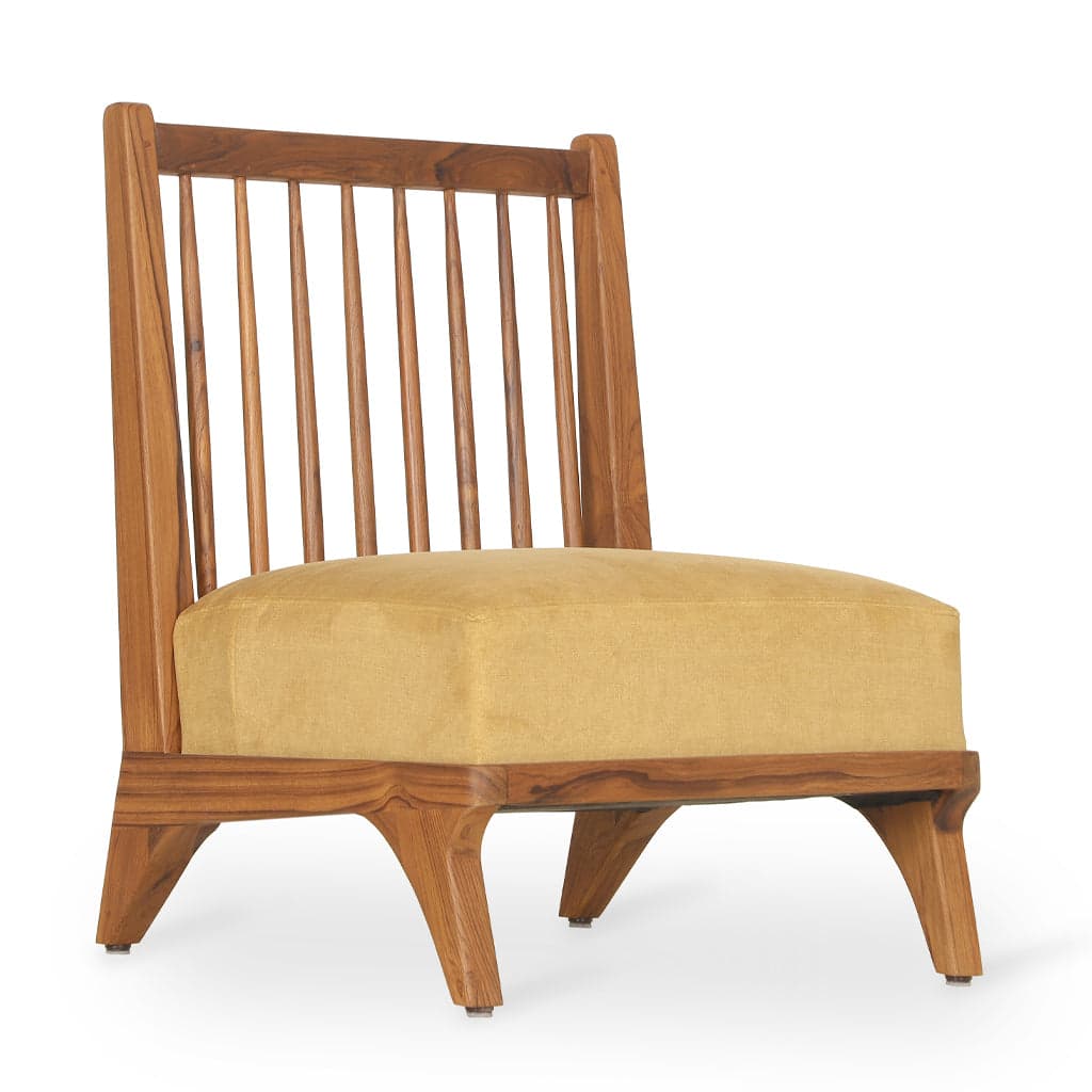Erkin - Teak Lounge Chair 2 by Alankaram