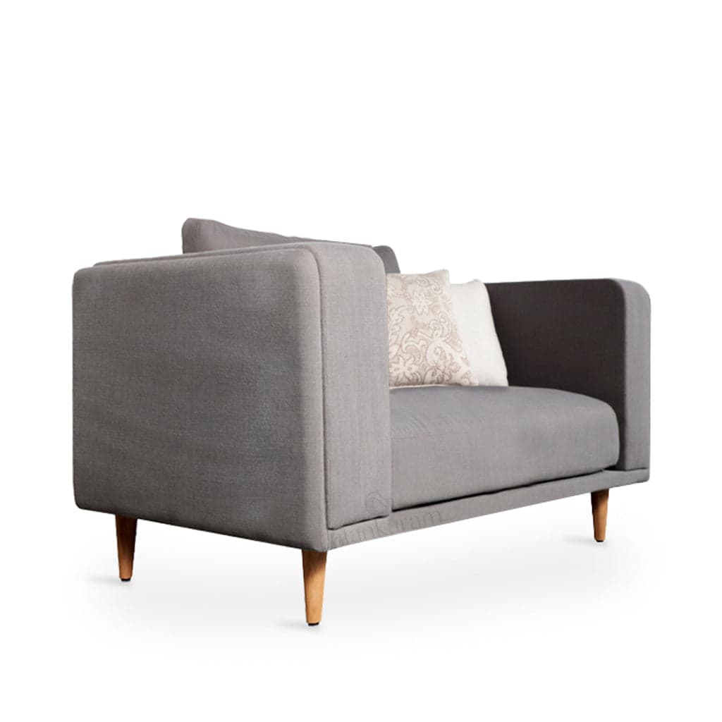 Loza - Teak Club/Sofa Chair by Alankaram