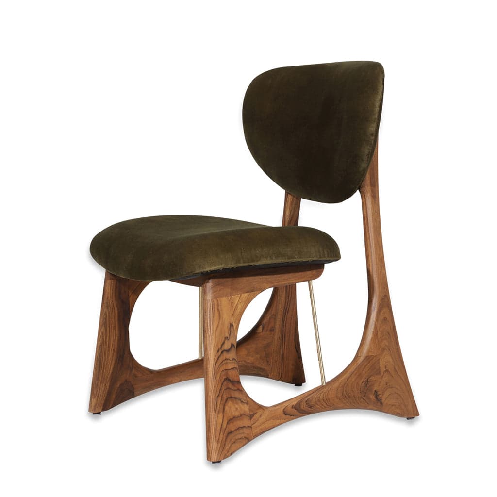 Kivrik - Teak Dining Chair by Alankaram