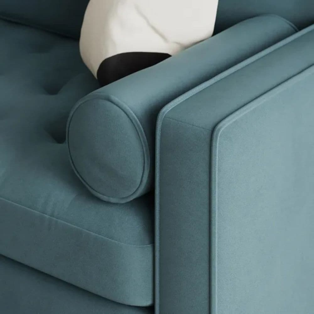 Velvet 2 Seater Sofa for Living Room | Stylish & Comfortable – Furnhands® by Furnhands