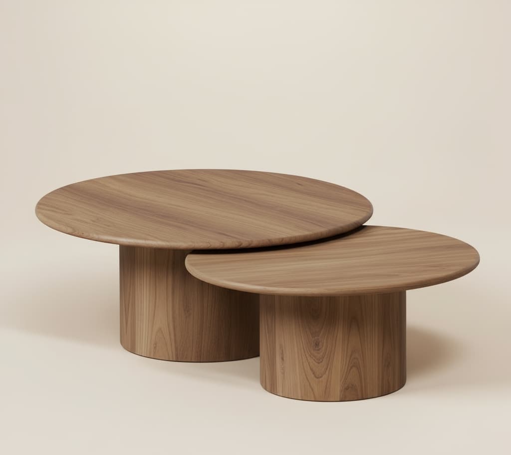 Vaya Coffee Table (Natural Teak) by The Inside project