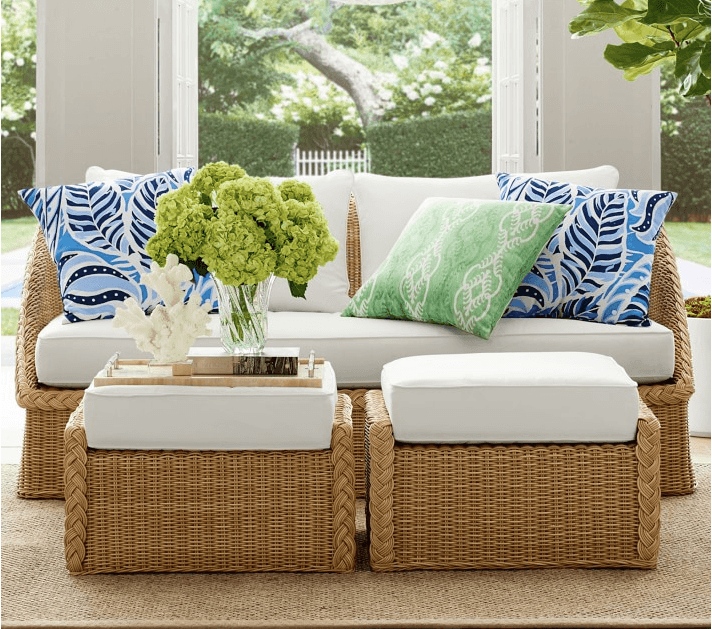 Octavia Ottoman by The Inside project
