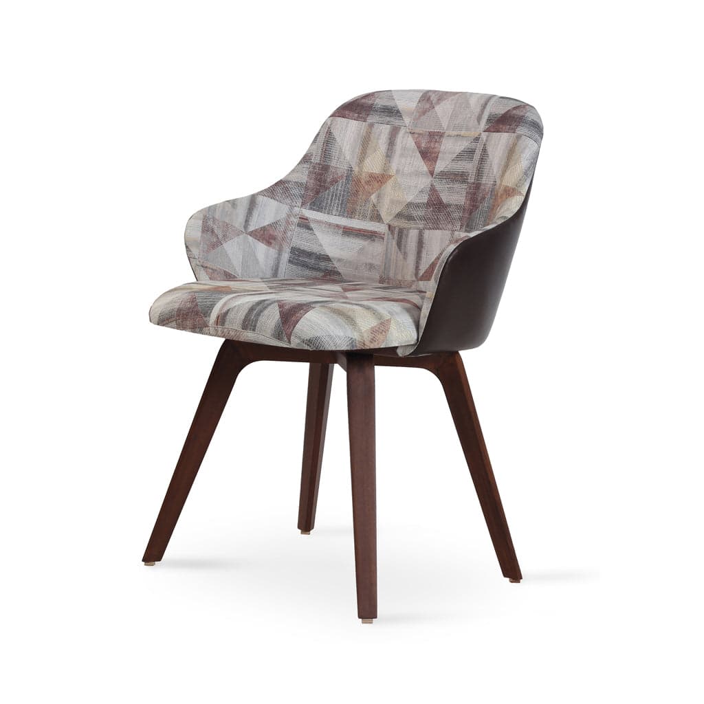 Kisasa - Ash/Oak/Beech Dining Chair, Stained by Alankaram
