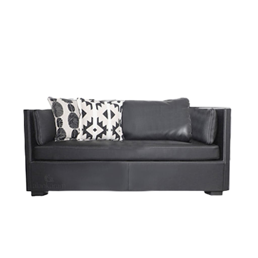 Deri - Two Seater Ash/Oak/Beech Sofa, Stained by Alankaram