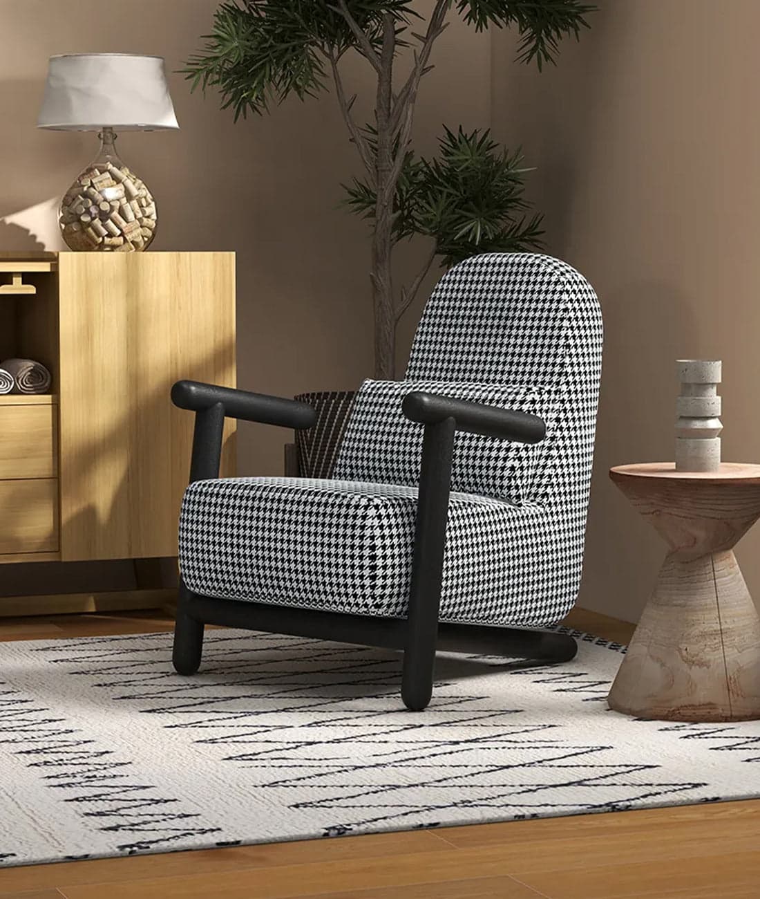 Kendal Armchair by Lakkadhaara