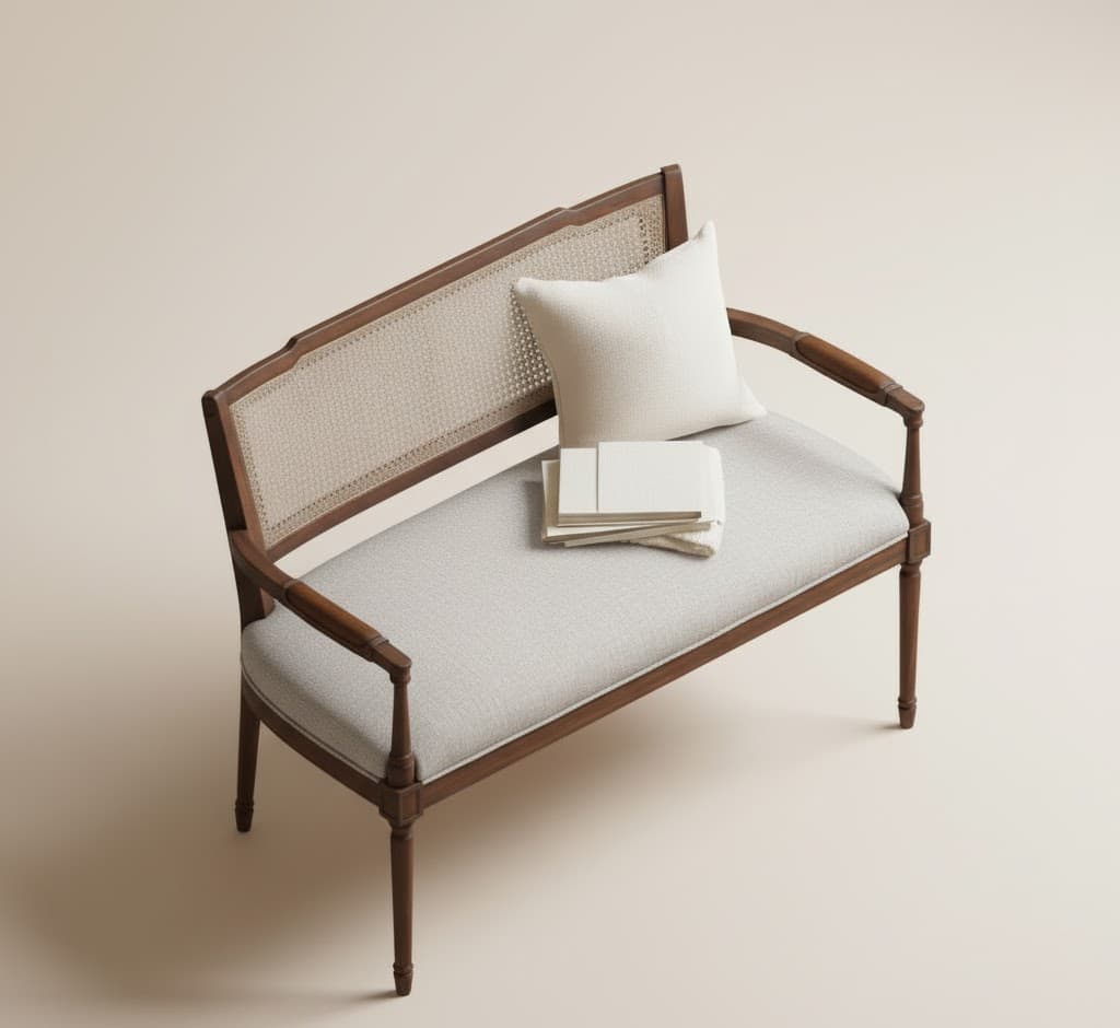 Elin Bench (Natural Teak) by The Inside project
