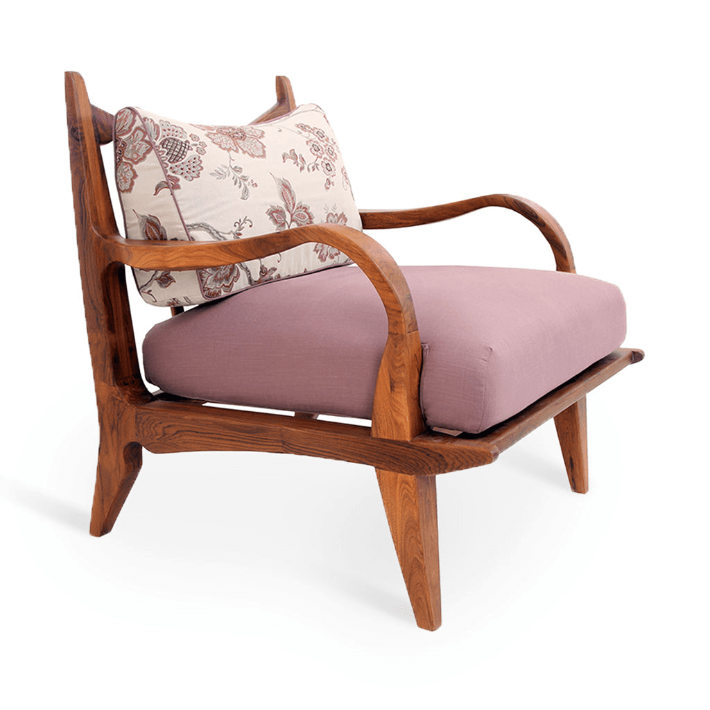 Araal - Teak Lounge Chair 9 by Alankaram