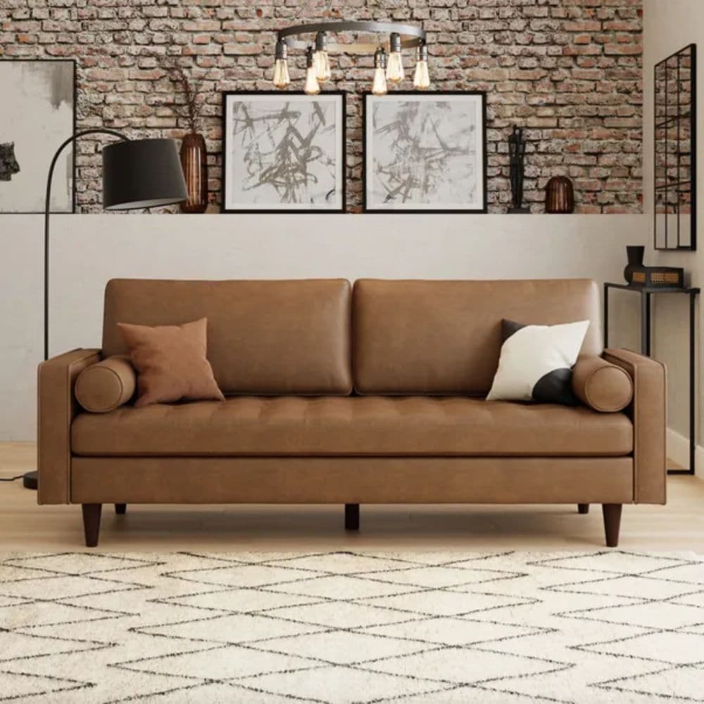 Hyderabad Chesterfield 3 Seater sofa | Royal Jodhpur Craft for the City of Pearls by Furnhands