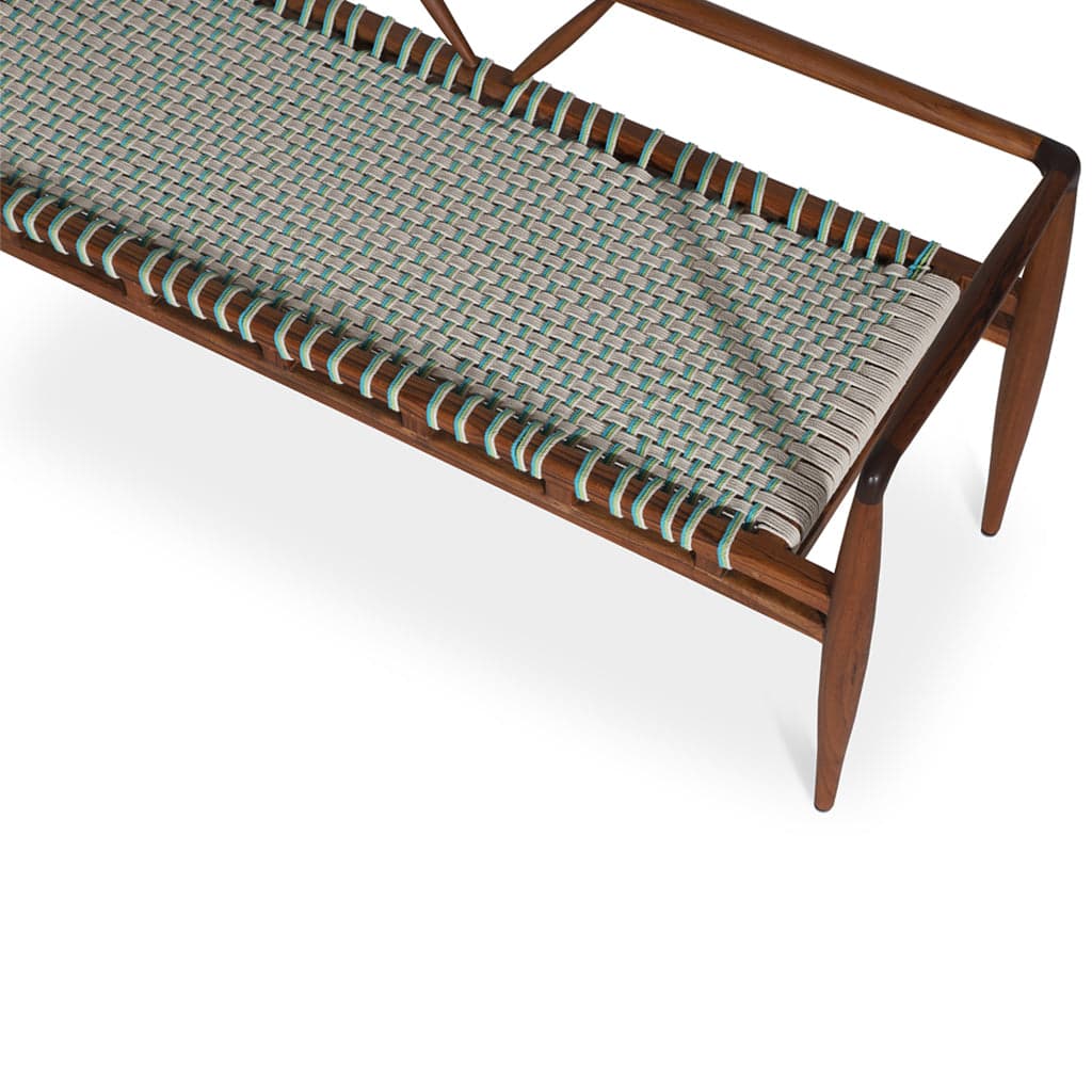 Bangku - Three Seater Teakwood Bench by Alankaram
