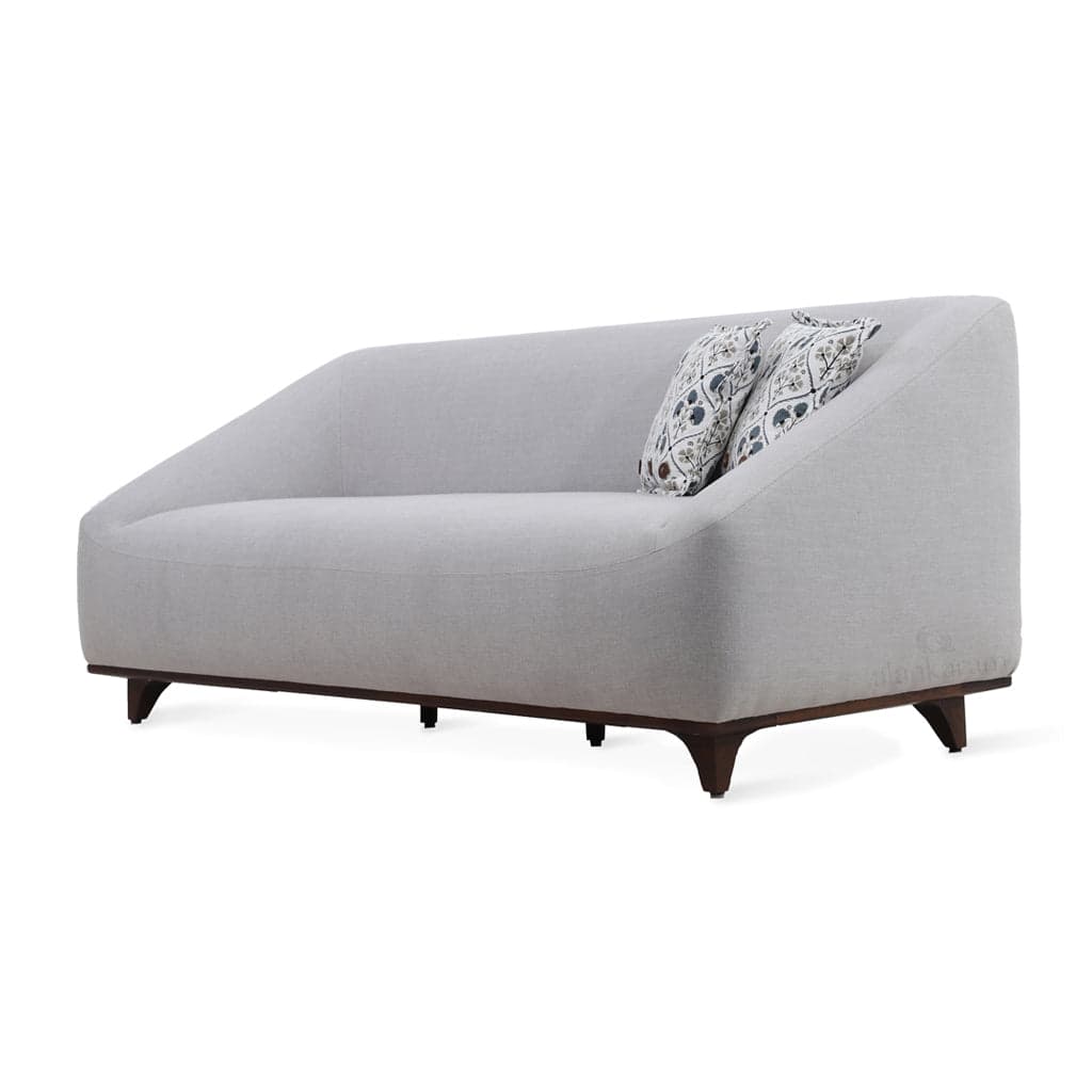Crynhoi - Two Seater Teak Sofa, Stained by Alankaram