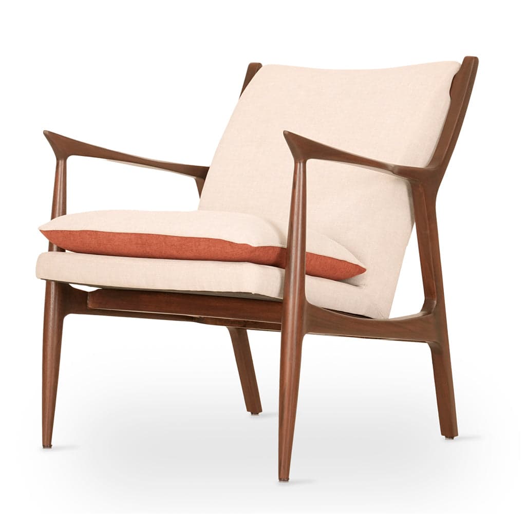 Craff - Teak Lounge Chair, Stained by Alankaram