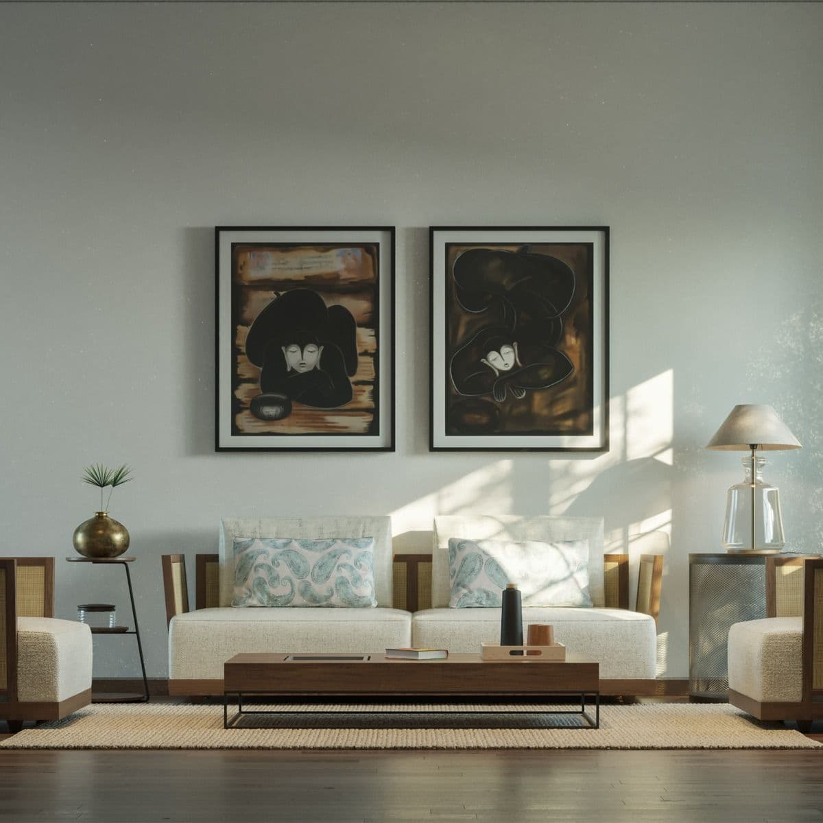 Cocoa Rectangle Coffee Table by Dtale Modern