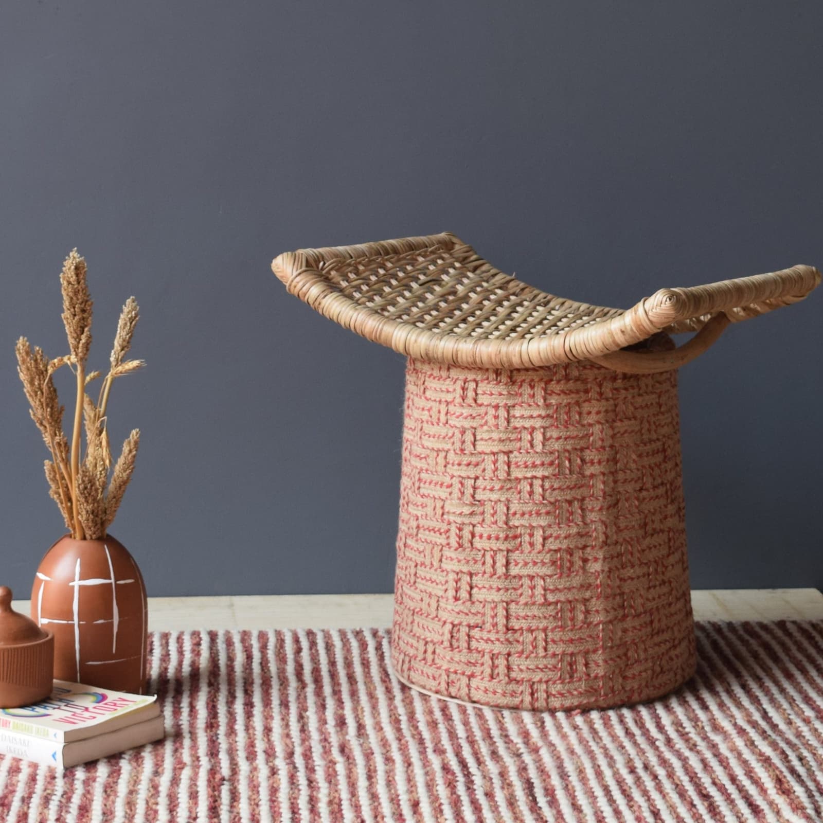 Hibiscus Ottoman by Opaque studio