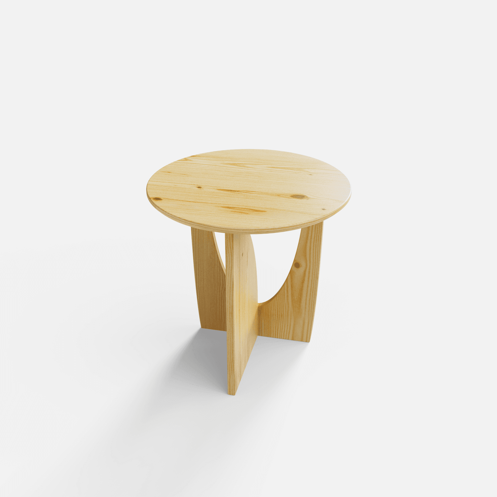 Astrid Solid Wood Side Table by Crafts Mill