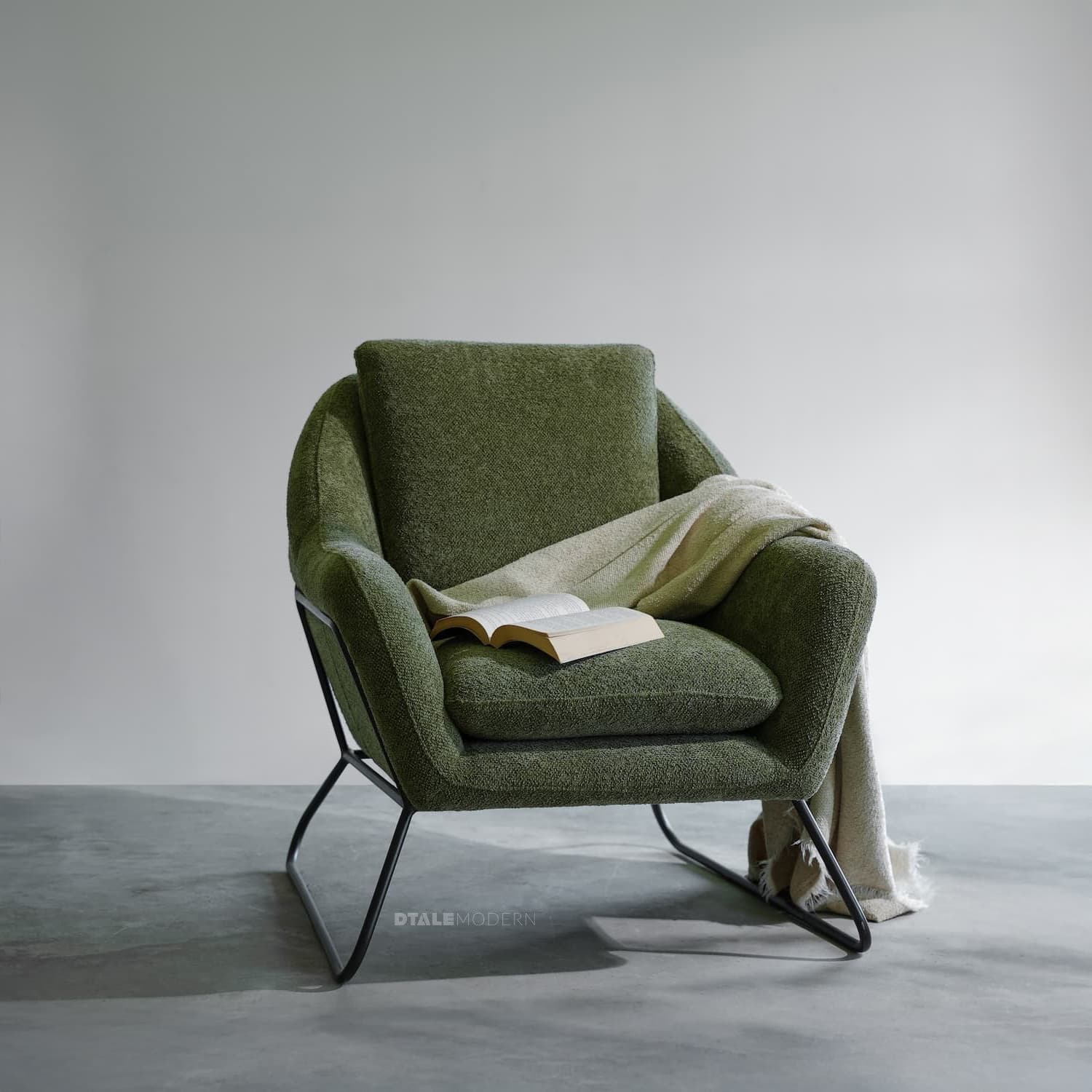 Alonzo Accent Chair - Charlotte 500 by Dtale Modern
