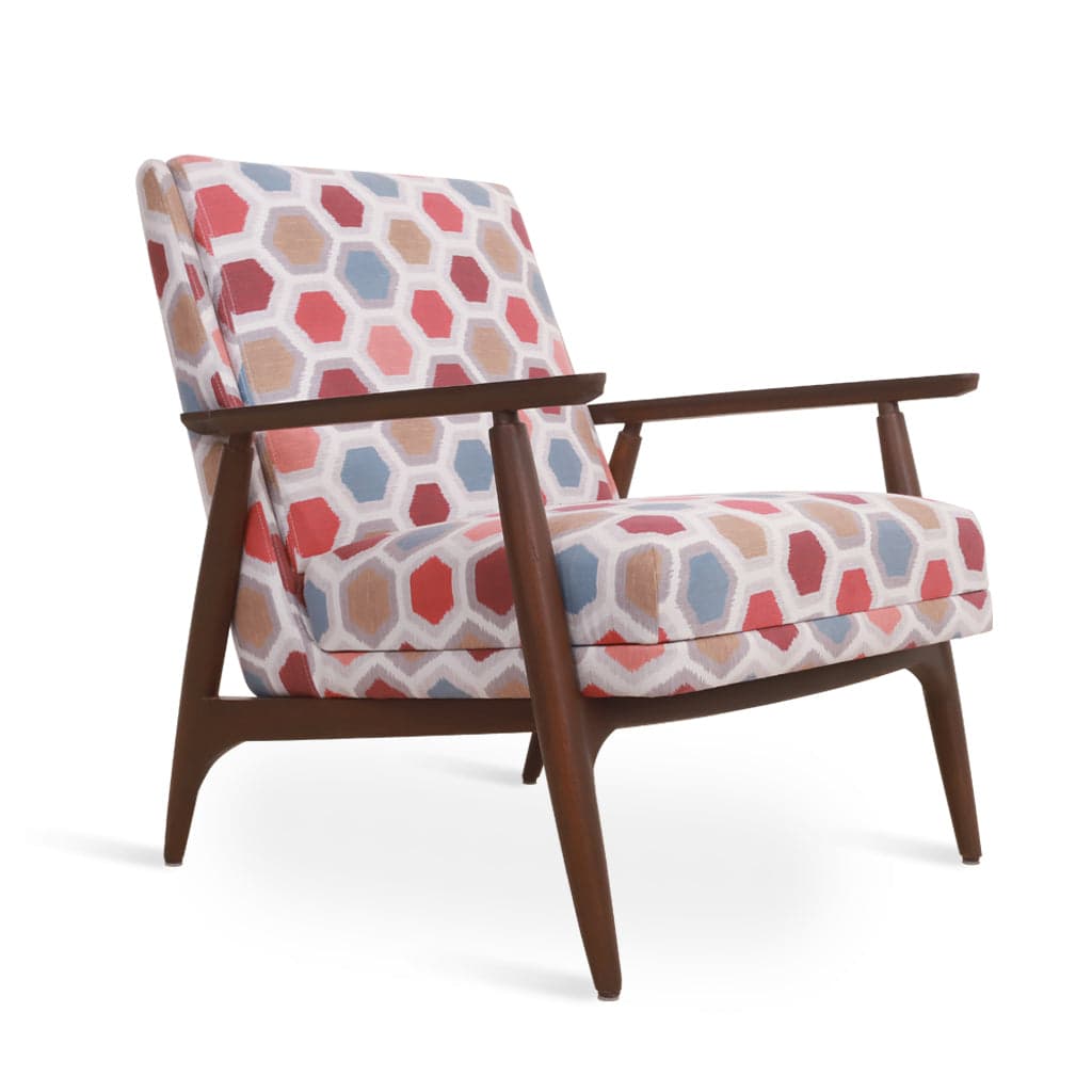 Aronui - Ash/Oak/Beech Lounge Chair, Stained 4 by Alankaram