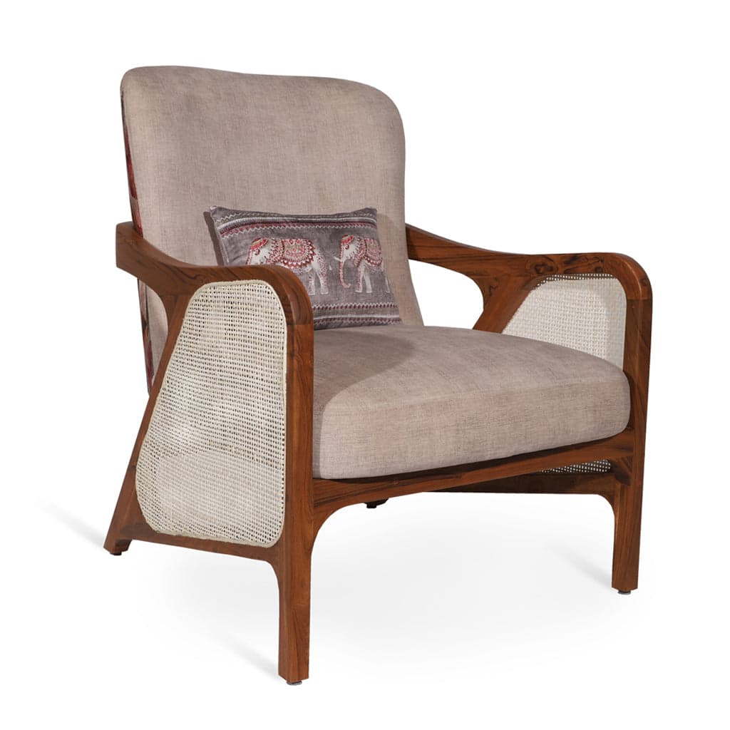 Egri - Teak Lounge Chair 9 by Alankaram